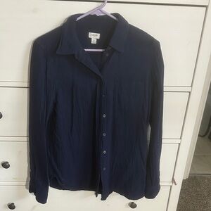 J. Crew Midnight Blue Shirt